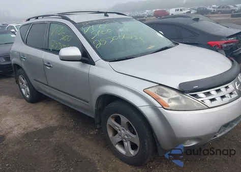 2005 Nissan Murano Sl из США, поврежденный, VIN JN8AZ08W45W400445